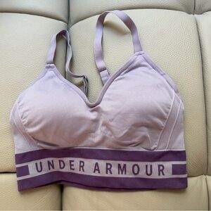 Under Armour Lavender and Plum Sports Bra